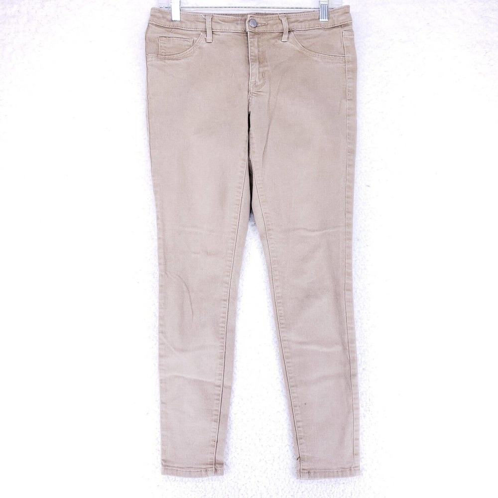 Mossimo Super Stretch Jegging Brown Womens Size 8/29R Mid Rise Soft Casual Pants